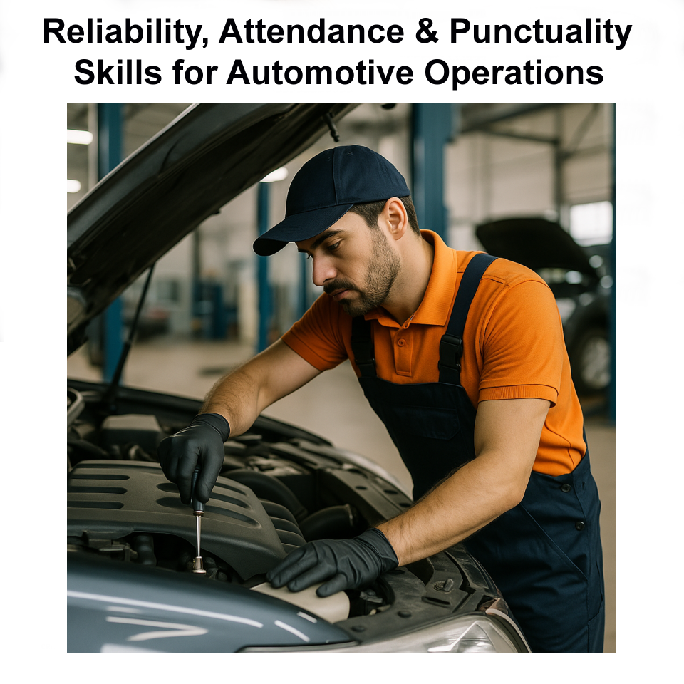 Reliability, Attendance & Punctuality Skills for Automotive Operations
