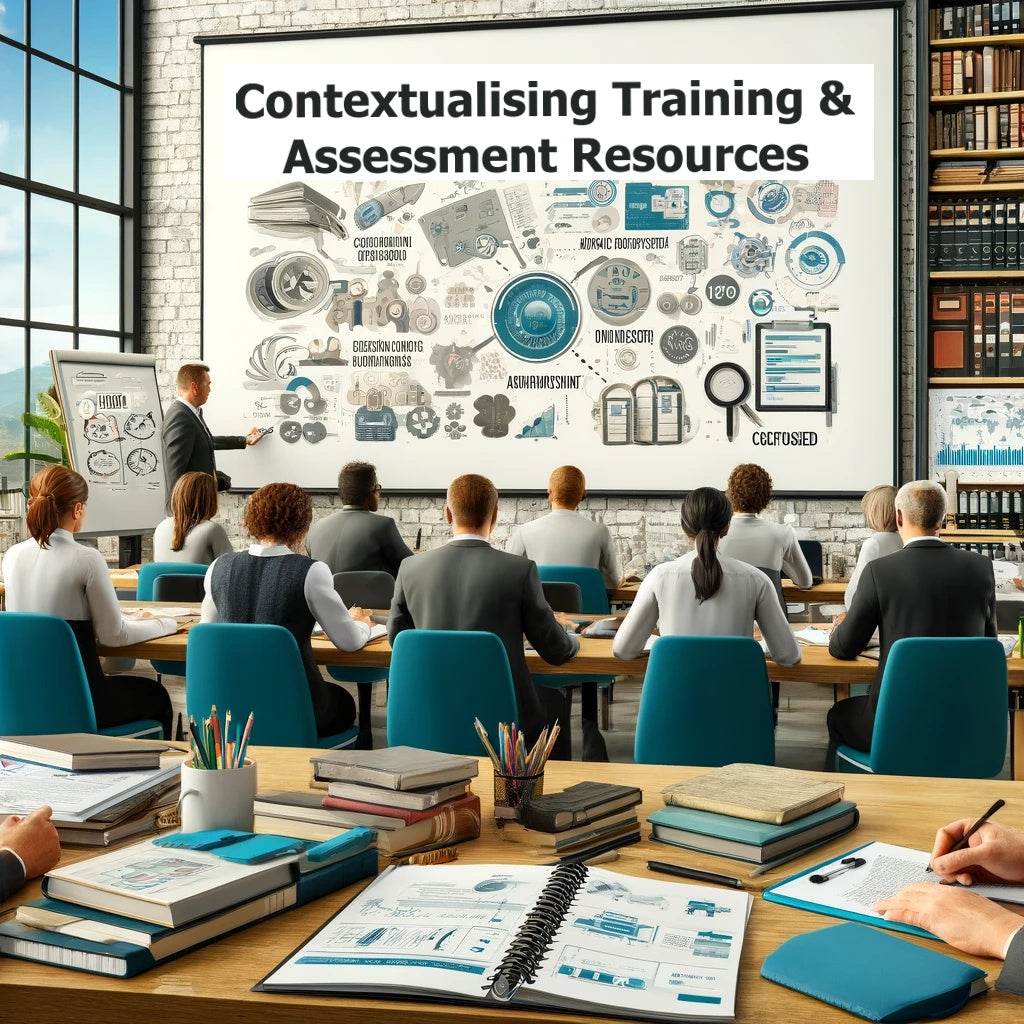 Contextualising Vocational Training & Assessment Resources