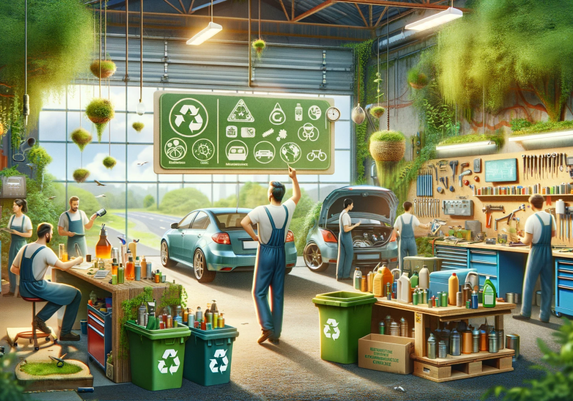 Environmentally Sustainable Practices in Automotive Operations
