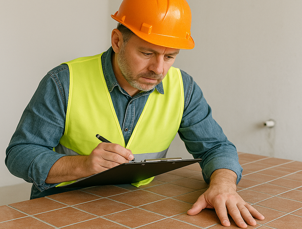 Inspection & Quality Assurance in Tiling Worksites