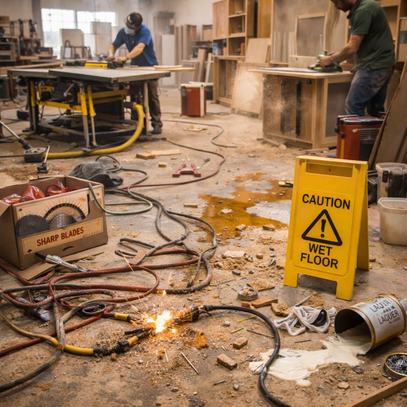 Manage Significant Safety Threats in Cabinet Making Workshops