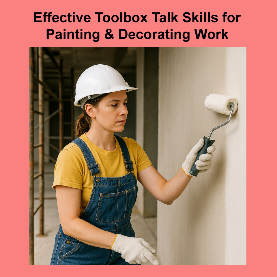 Effective Toolbox Talk Skills for Painting & Decorating Work