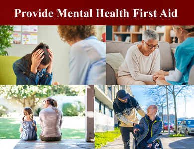 Provide Mental Health First Aid