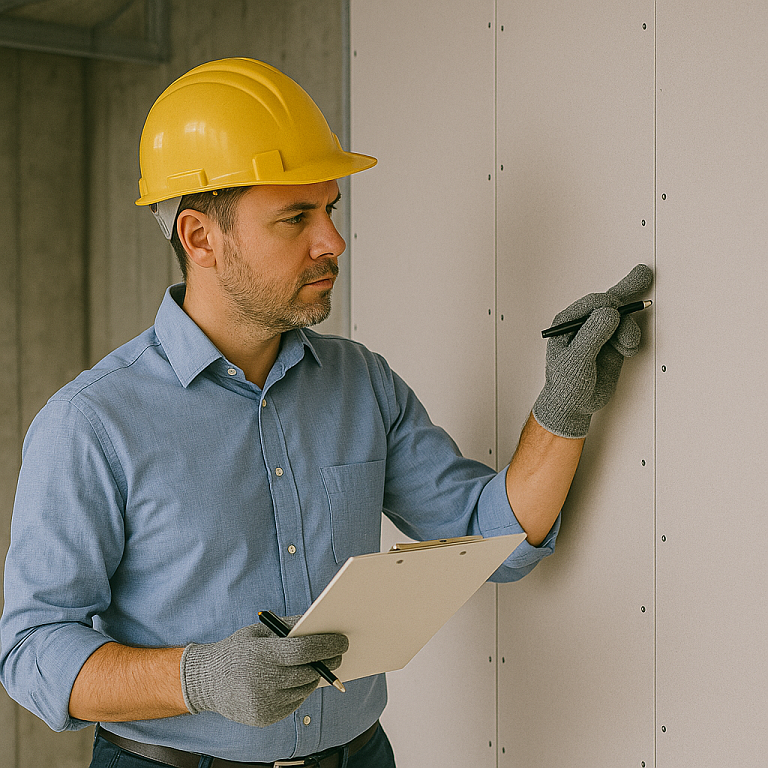 Quality Assurance & Control in Wall & Ceiling Lining Installations