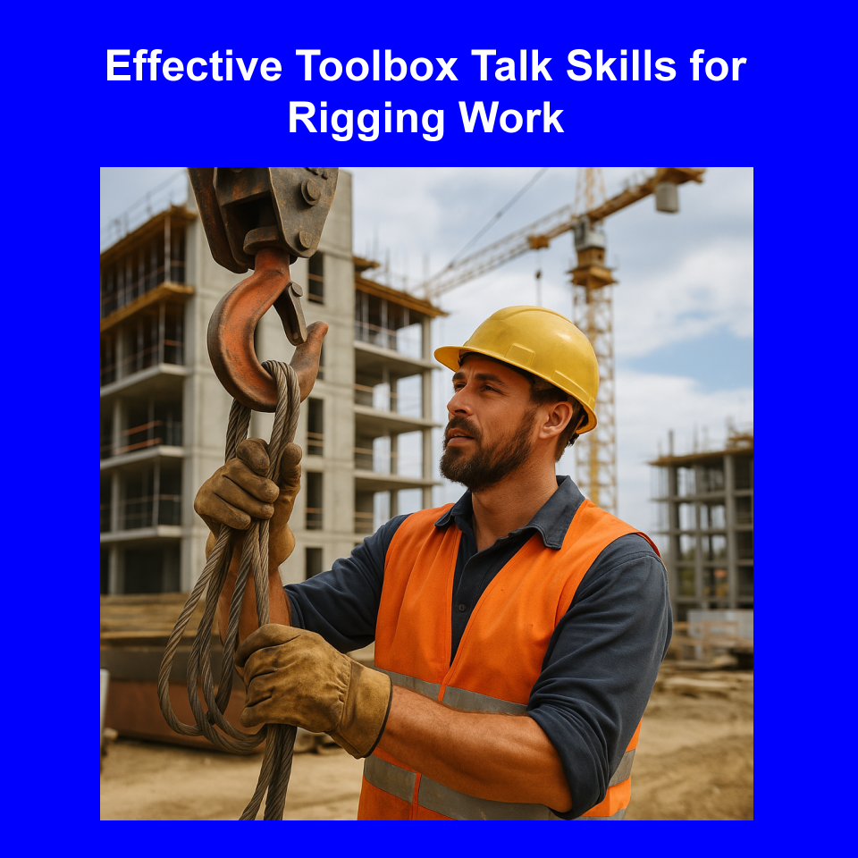 Effective Toolbox Talk Skills for Rigging Work