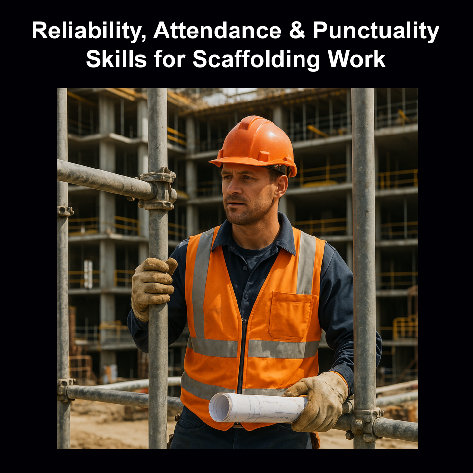 Reliability, Attendance & Punctuality Skills for Scaffolding Work