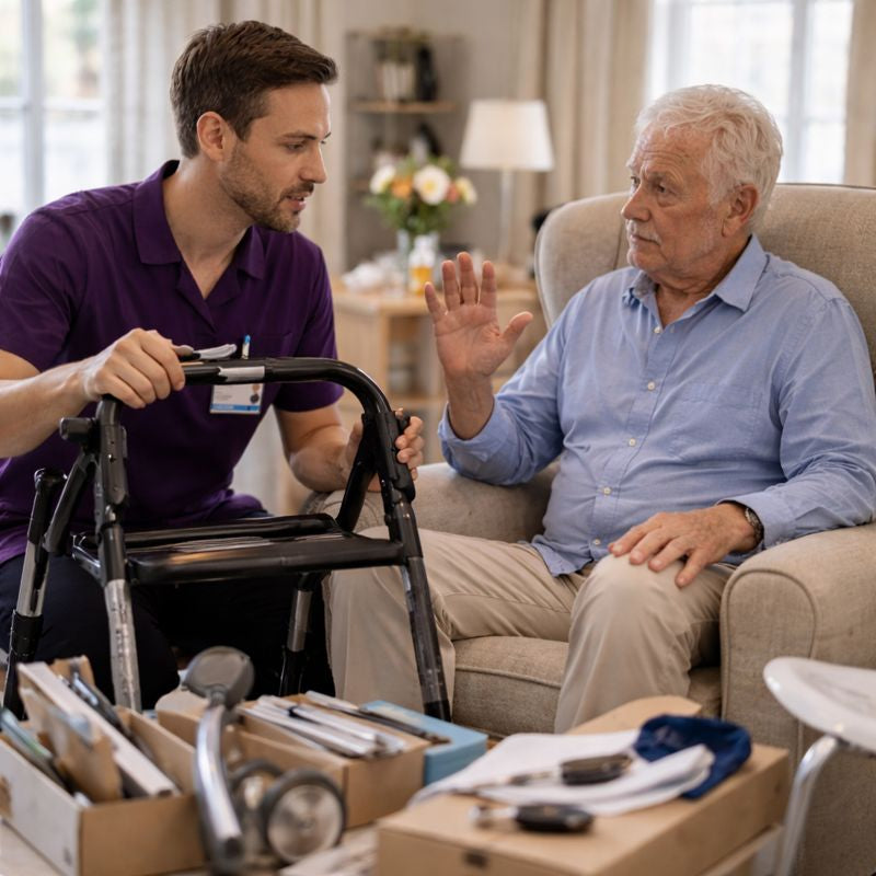 Support Older People to Adapt to Assistive Devices